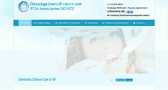 Desktop Screenshot of dentistacentrosaopaulo.com.br